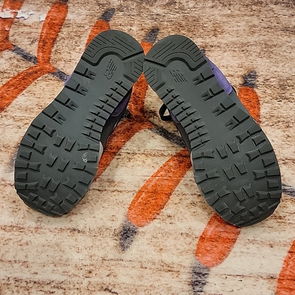 Girls 574 shadow logo lace up sneaker - Picture 5 of 8